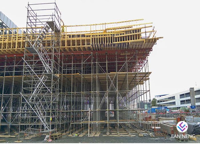 Kwikstage / কে - স্টেজ শিল্পকৌশল ভারা সিঁড়ি টাওয়ার 2.5m * 1.2 মিমি হ্যান্ড্রিল সঙ্গে