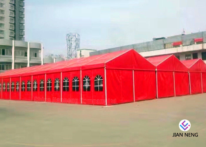 লাল অ্যালুমিনিয়াম ট্রাস ছাদ সিস্টেম, সুন্দর ডি আলোর ট্রাস সিস্টেম বায়ু অবস্থা সঙ্গে তাঁবু